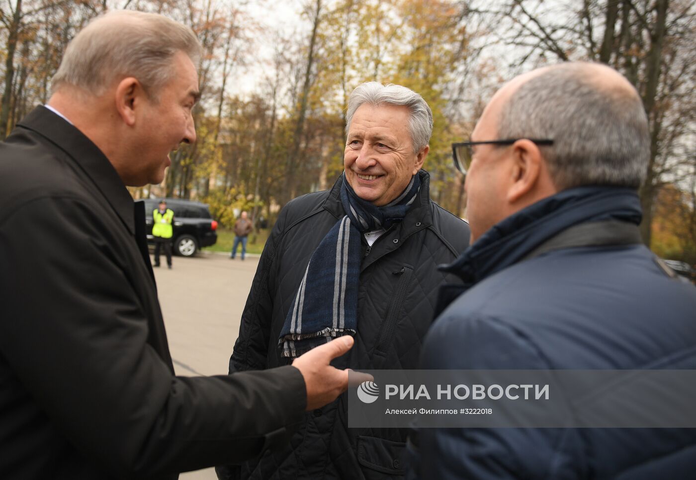 Открытие памятника советскому хоккеисту В. Харламову