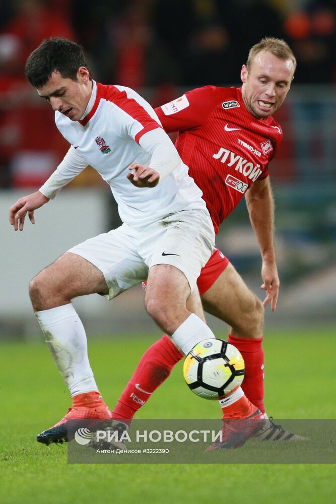 Футбол. Кубок России. Матч "Спартак" - "Спартак-Нальчик"