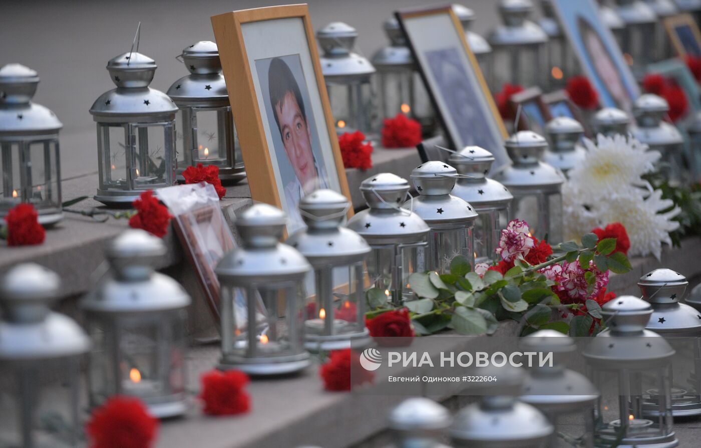 Мероприятия, посвященные годовщине теракта в Театральном центре на Дубровке