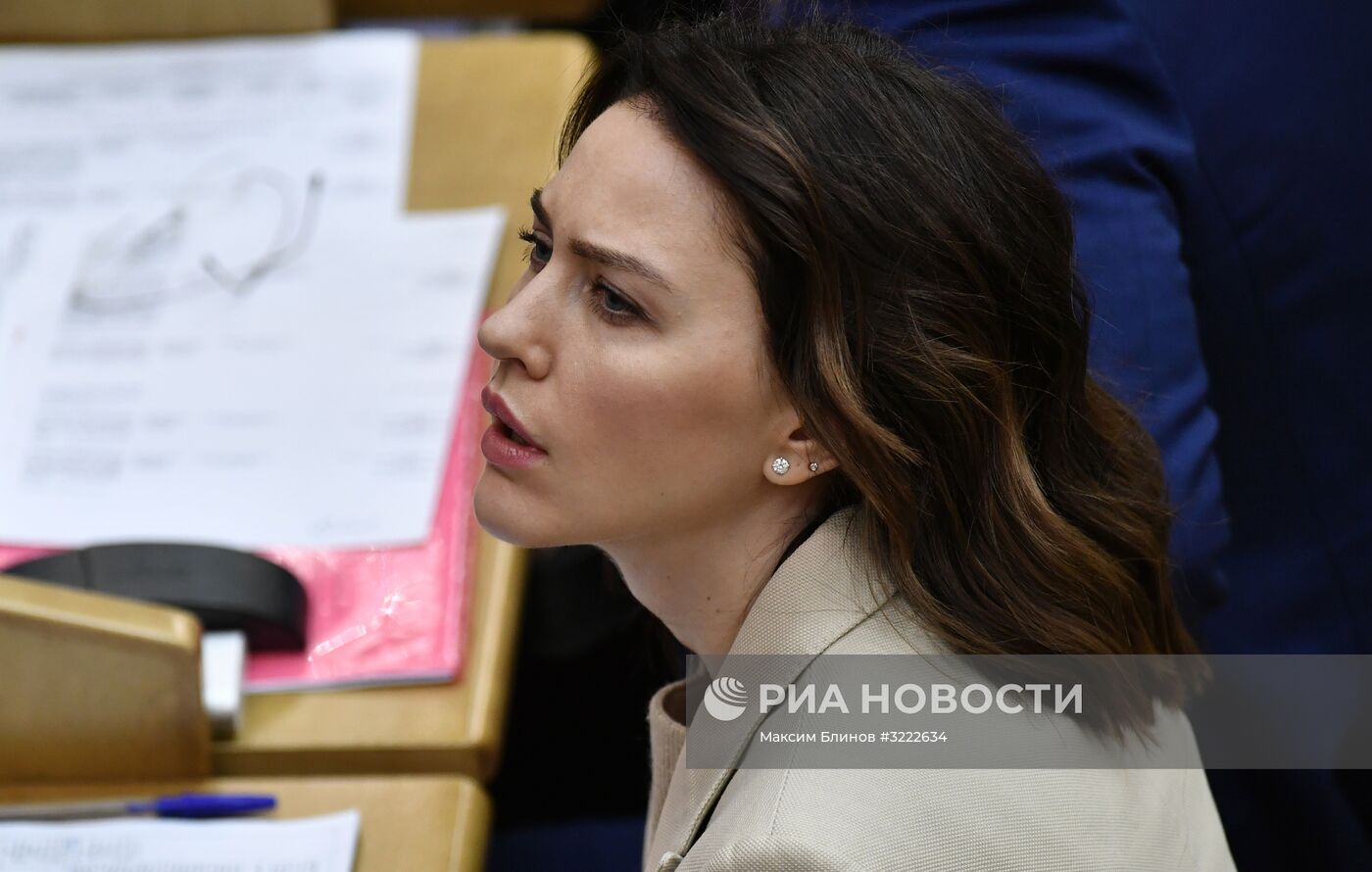 Пленарное заседание Госдумы РФ