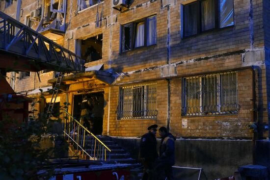 В центре Донецка прогремел взрыв