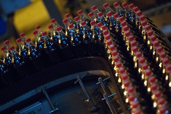 Запуск новых производственных линий завода Coca-Cola в Санкт-Петербурге