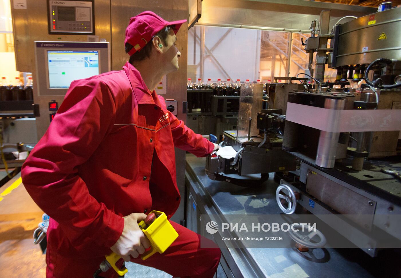 Запуск новых производственных линий завода Coca-Cola в Санкт-Петербурге