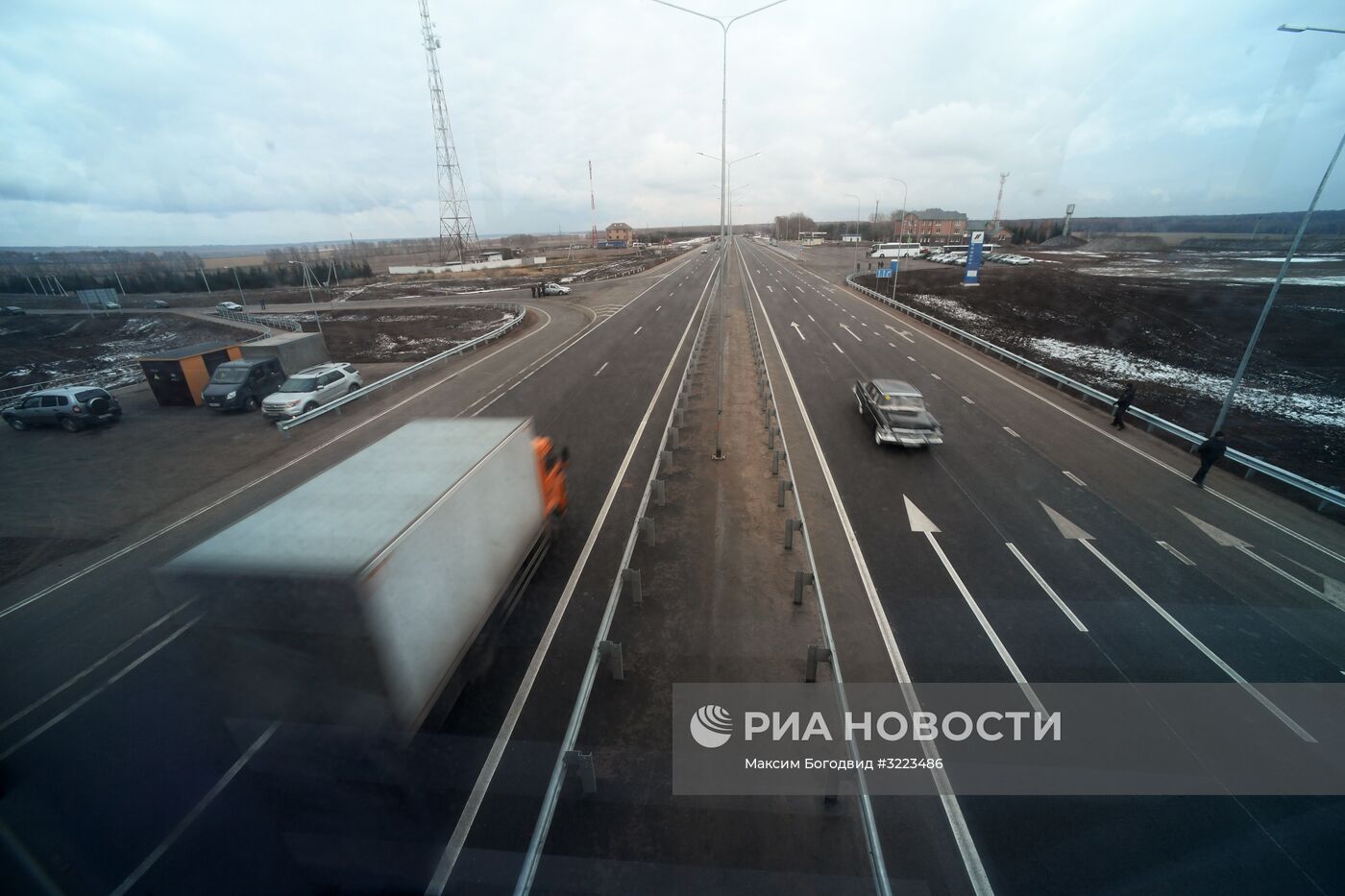Открытие после реконструкции двух участков федеральной автомобильной дороги М-7 "Волга"