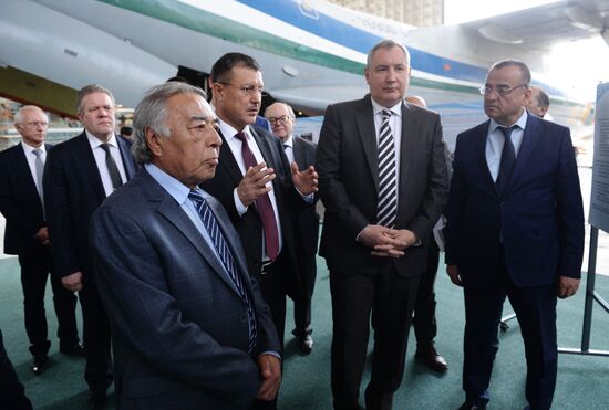 Рабочая поездка вице-премьера Д. Рогозина в Узбекистан