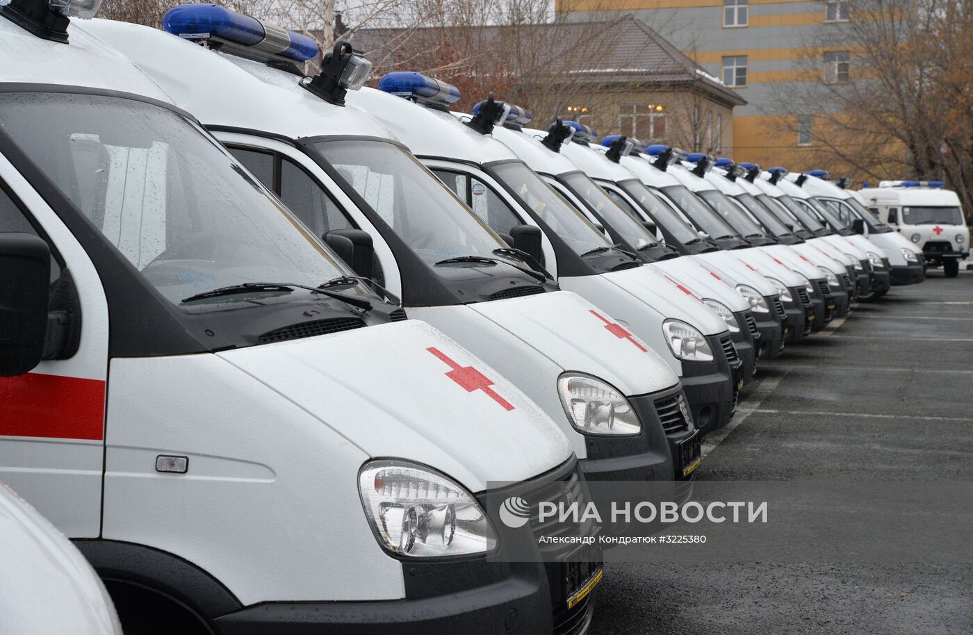 Машины скорой помощи в Челябинской области
