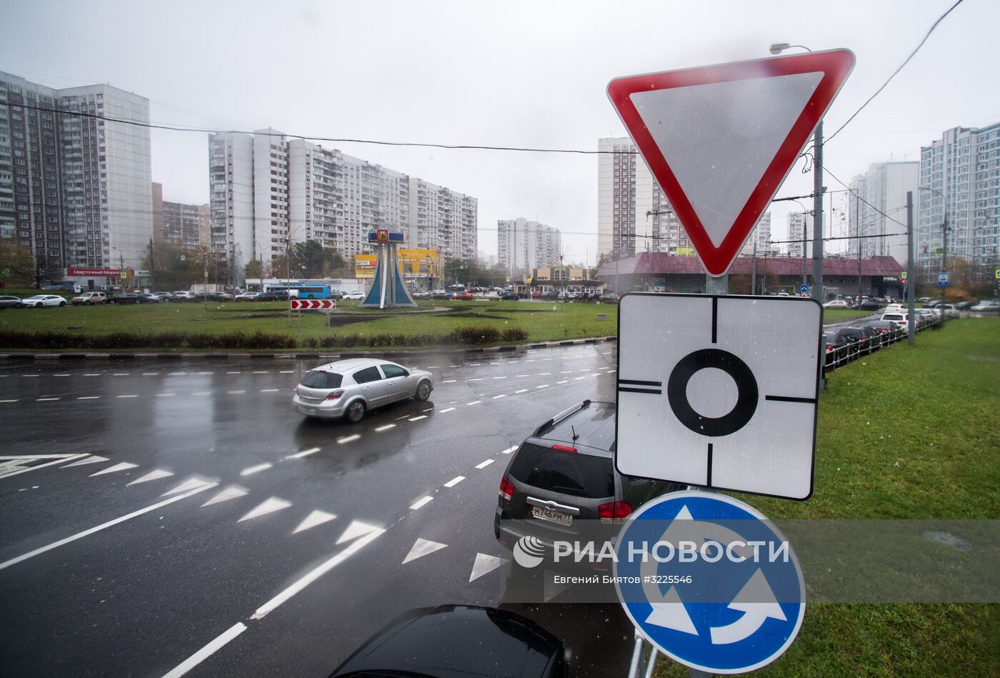 Круговое движение в Москве