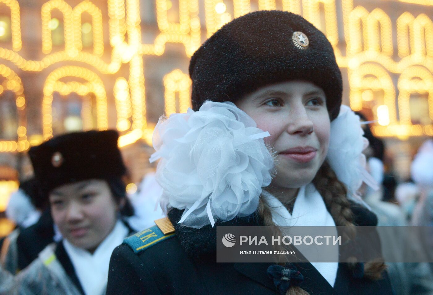 Репетиция марша, посвященного 76-й годовщине парада 1941 года