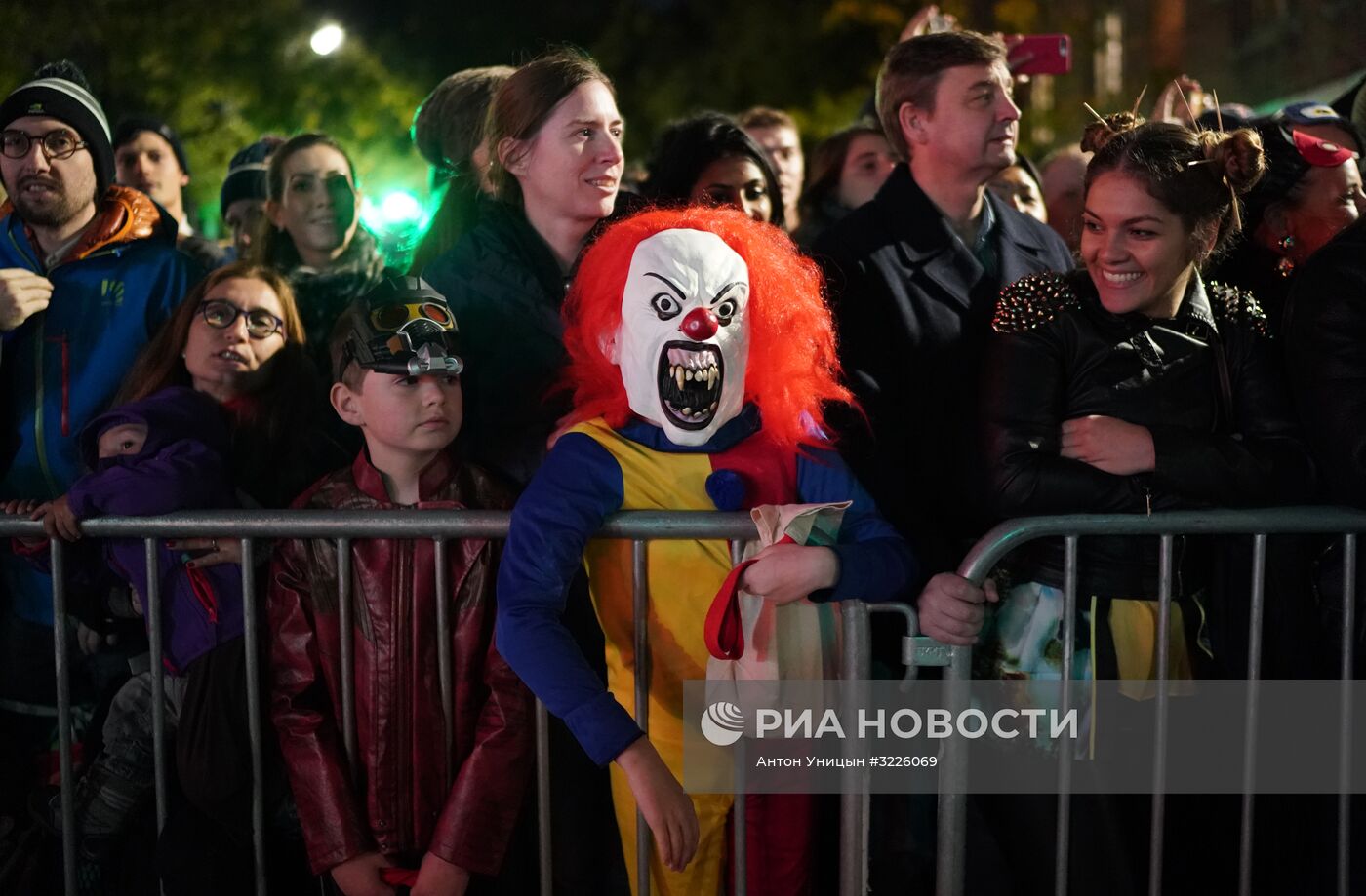 Парад по случаю праздника Хэллоуин в Нью-Йорке