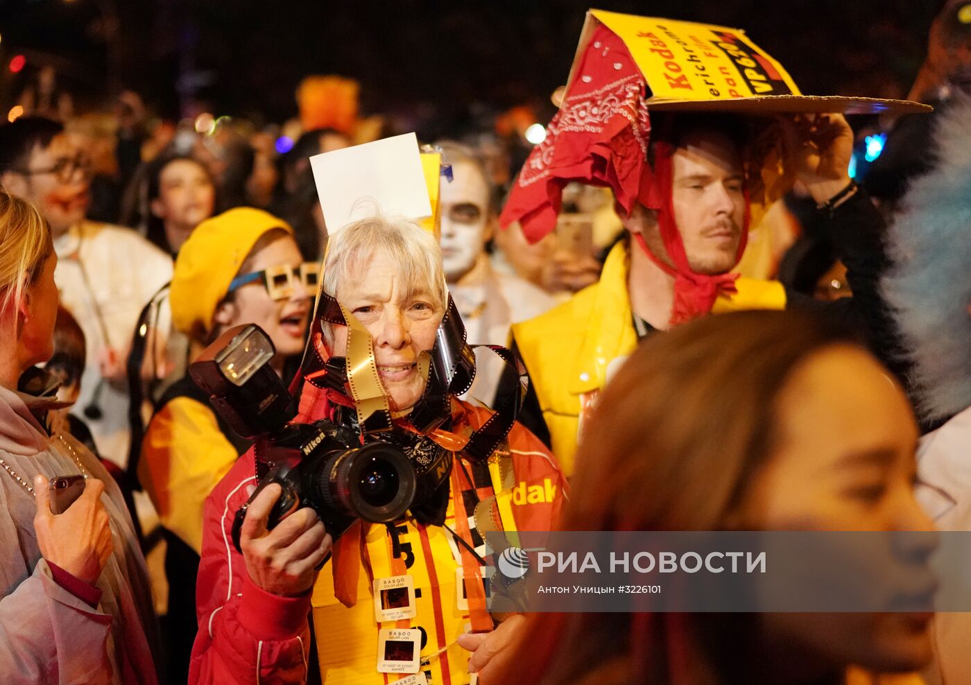 Парад по случаю праздника Хэллоуин в Нью-Йорке