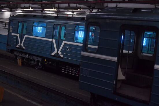 Обеззараживание вагонов метро