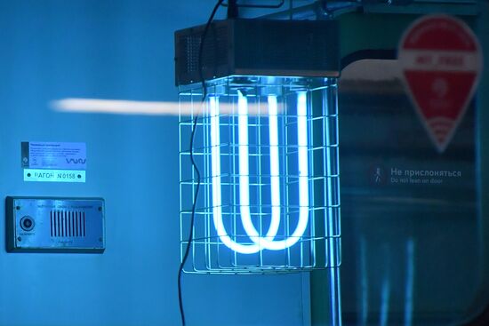 Обеззараживание вагонов метро