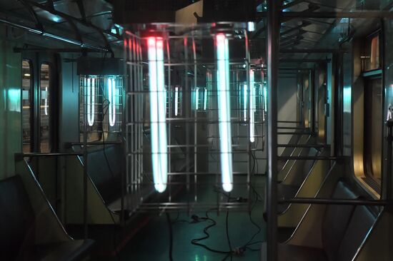 Обеззараживание вагонов метро