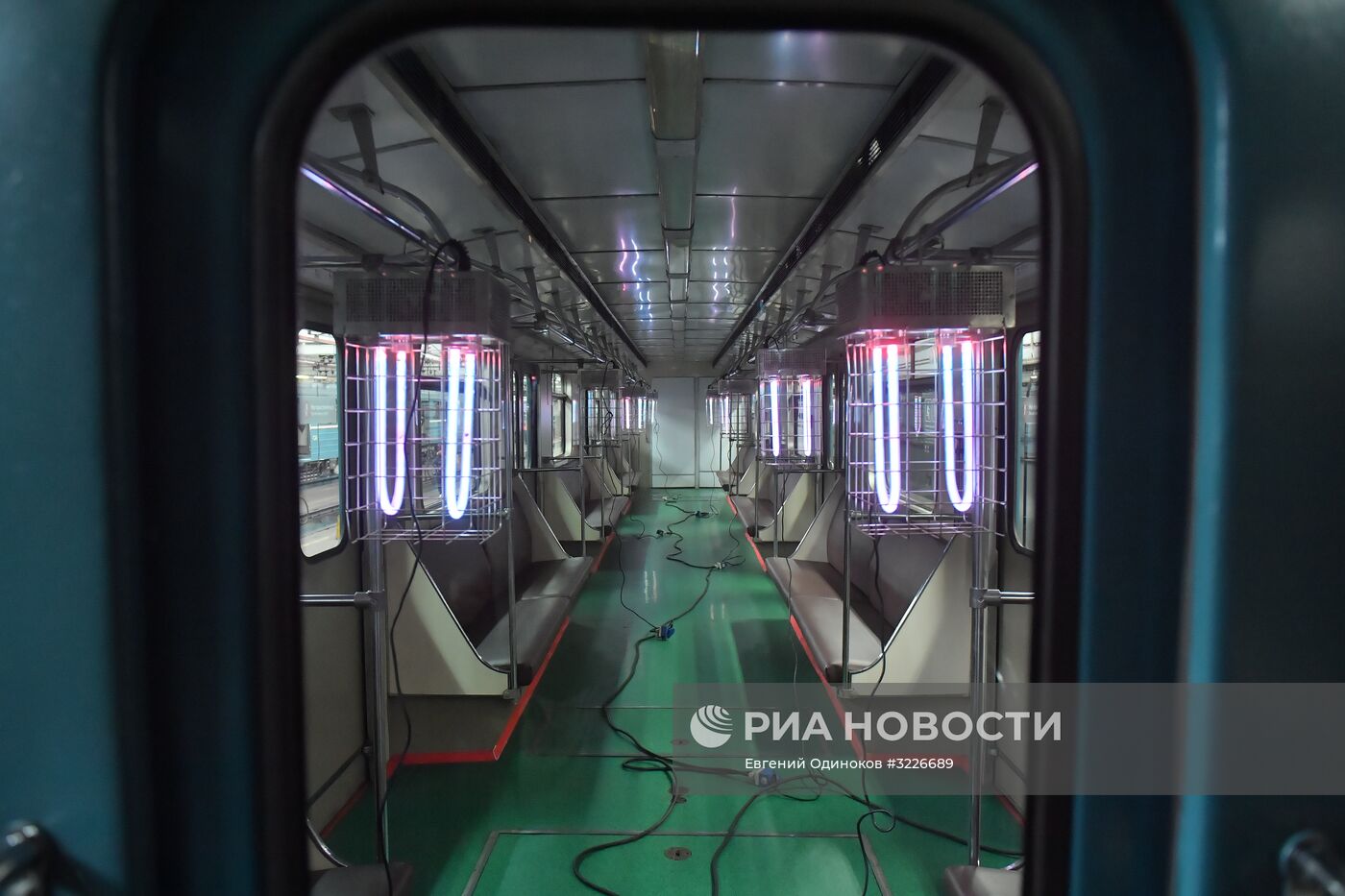 Обеззараживание вагонов метро