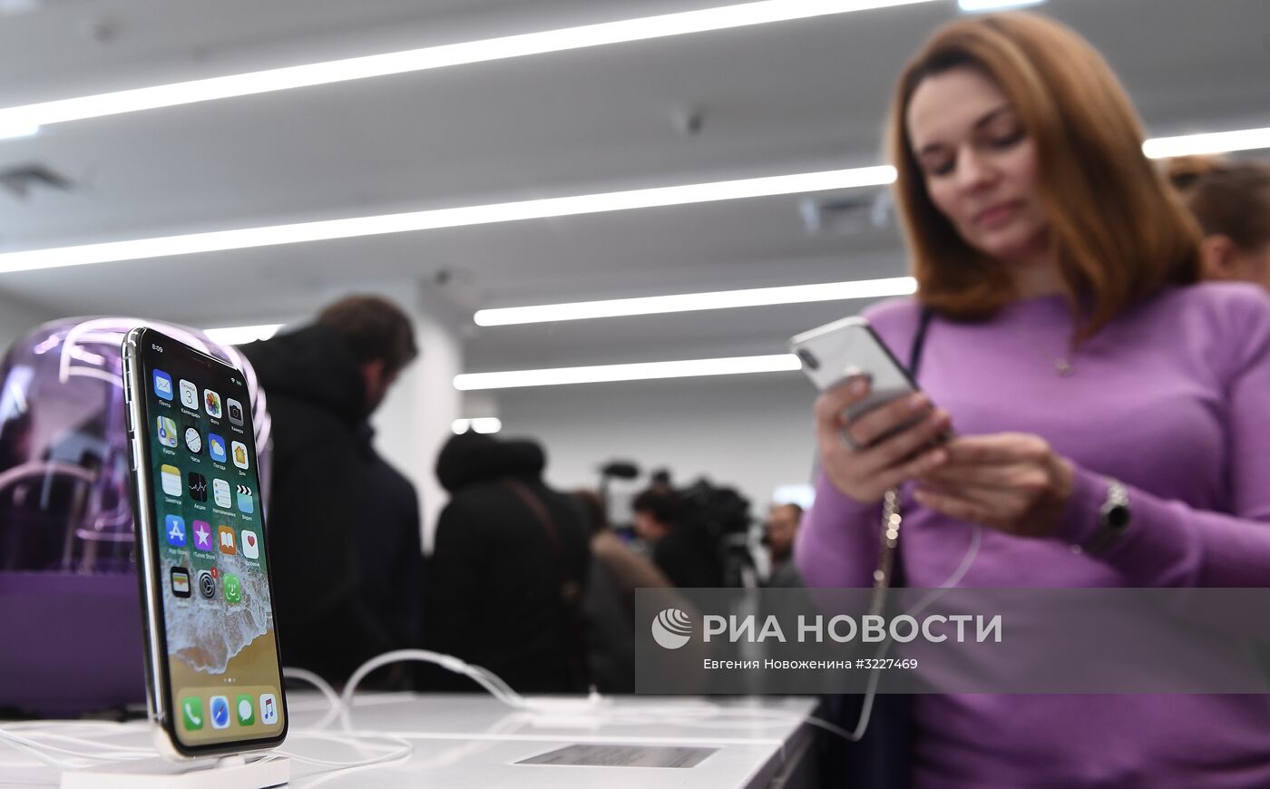 Старт продаж iPhone X в России