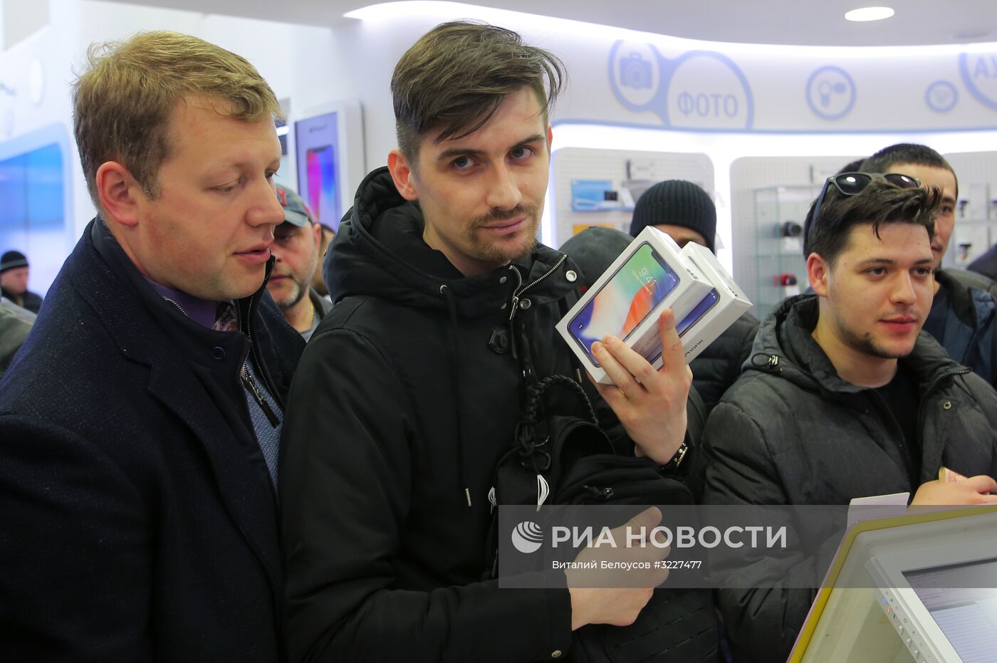 Старт продаж iPhone X в России