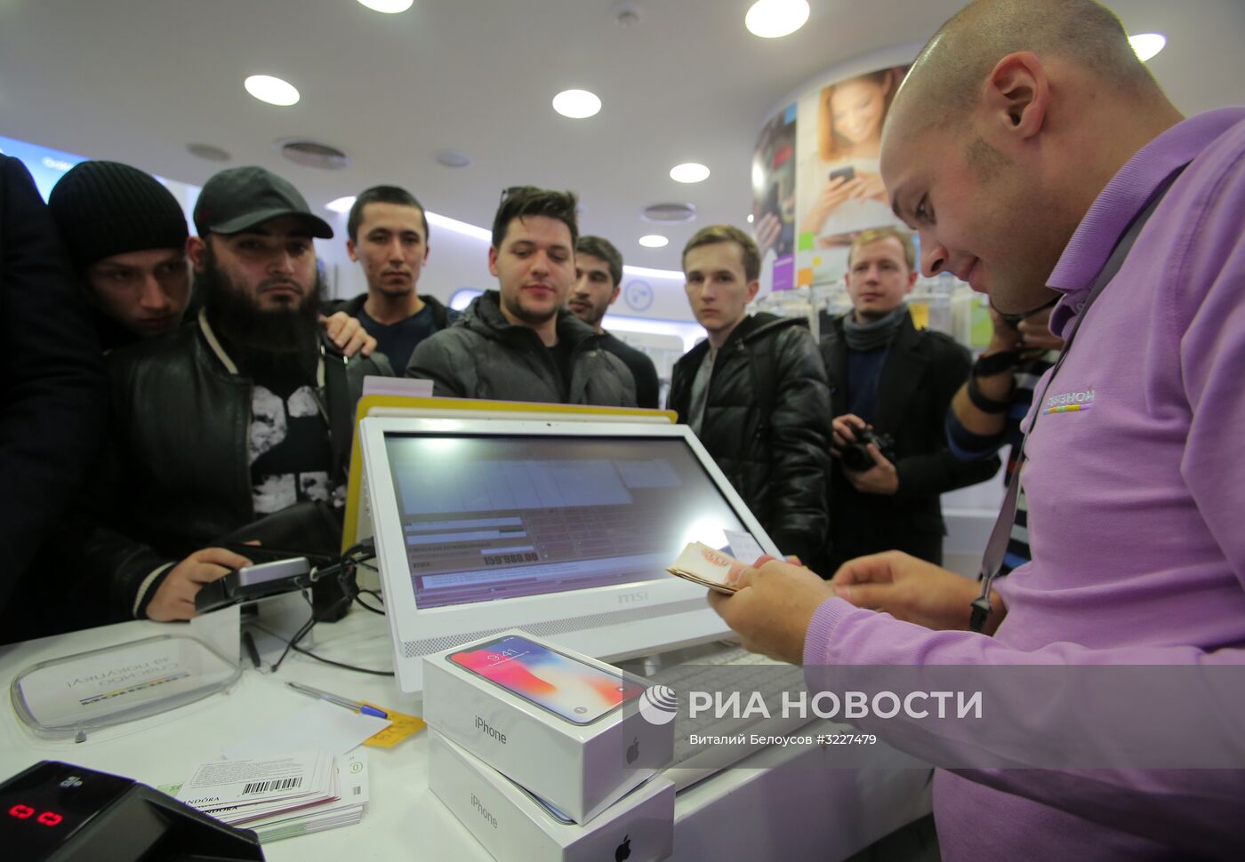 Старт продаж iPhone X в России