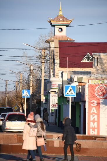 Поселок Агинское в Забайкальском крае