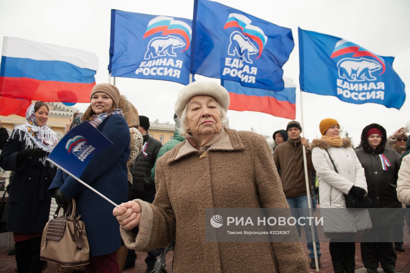Празднование Дня народного единства в городах России