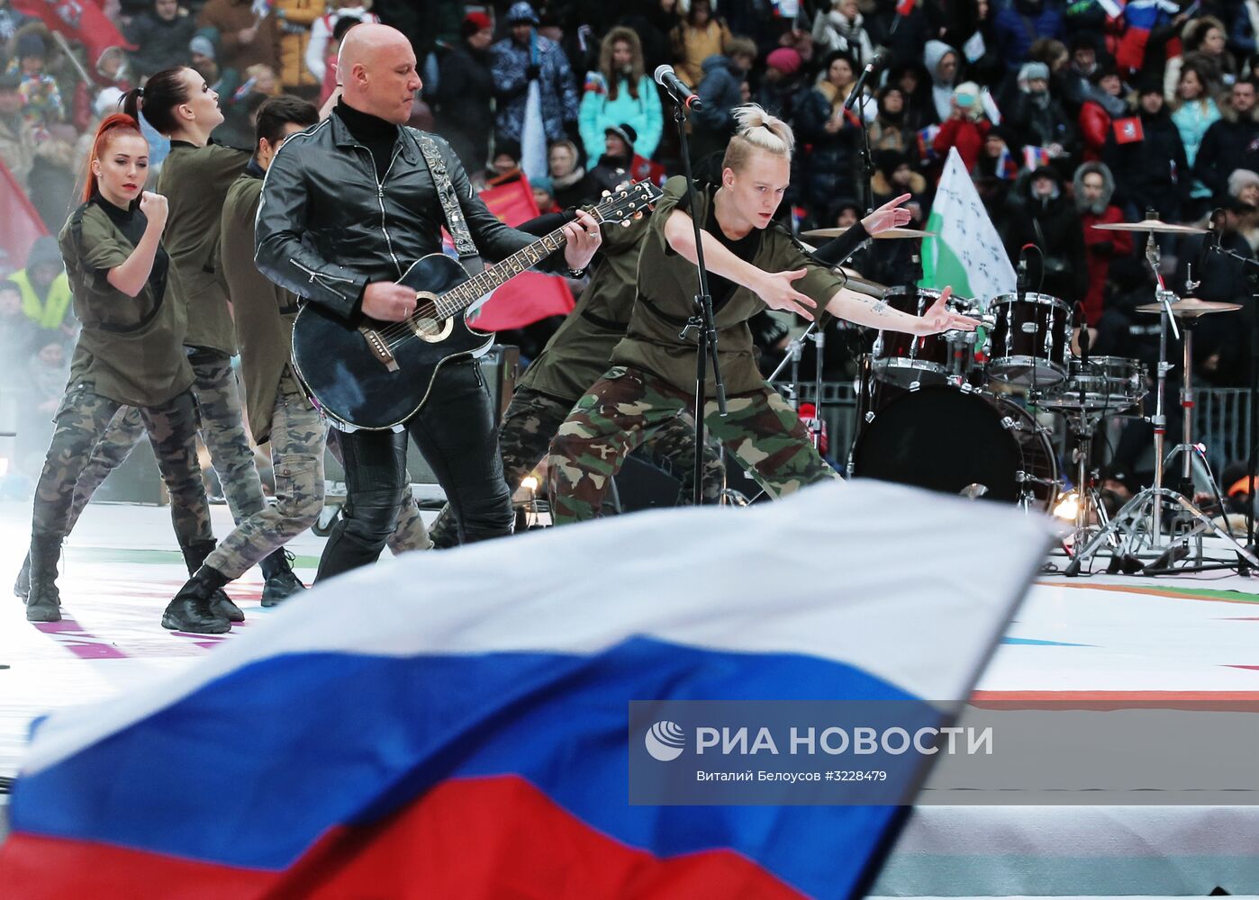 Митинг-концерт "Россия объединяет!"