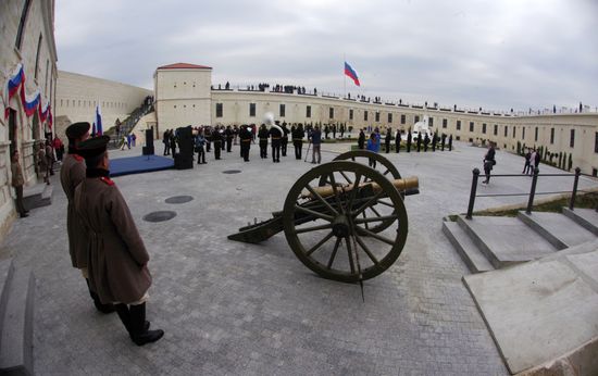 Музейный комплекс "Константиновская батарея" открылся в Севастополе