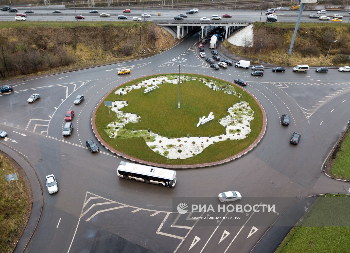 Круговое движение в Москве