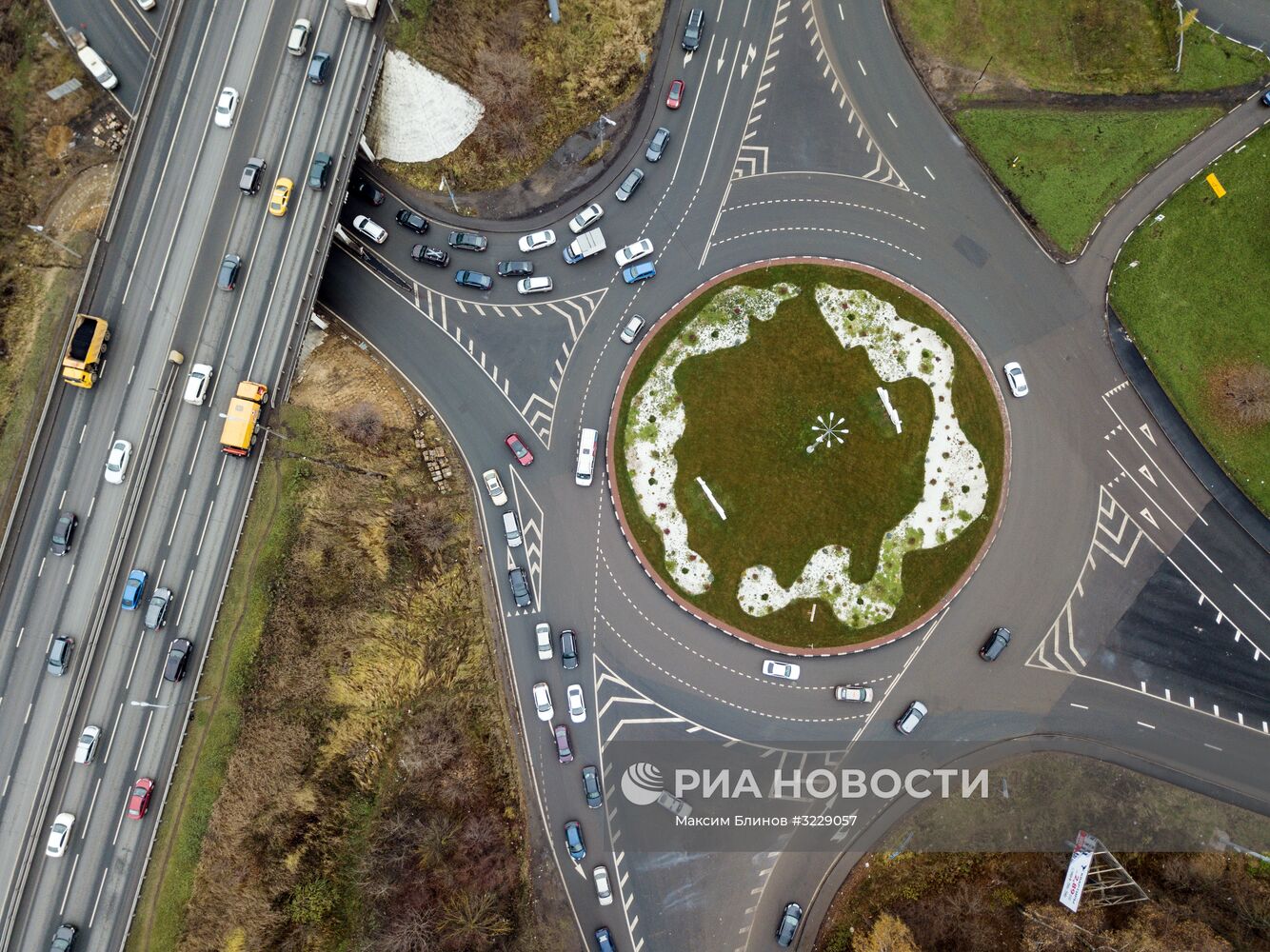 Круговое движение в Москве