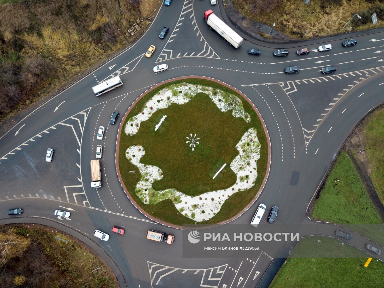 Круговое движение в Москве