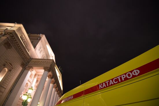 В Москве эвакуировали Большой театр