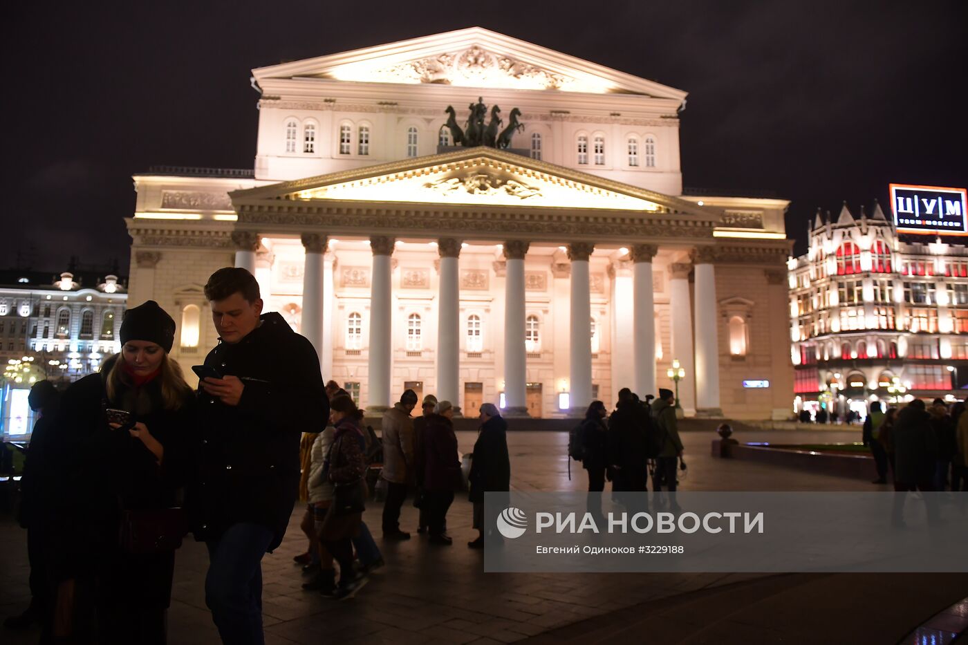 В Москве эвакуировали Большой театр