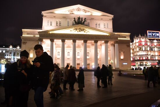 В Москве эвакуировали Большой театр