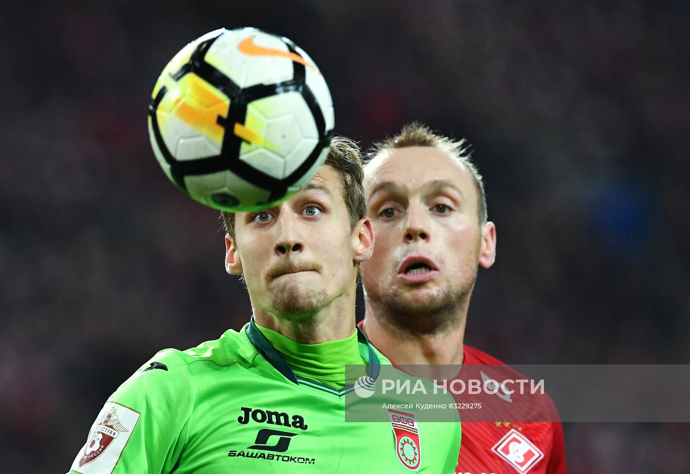 Футбол. РФПЛ. Матч "Спартак" - "Уфа"