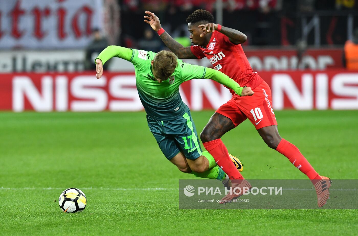 Футбол. РФПЛ. Матч "Спартак" - "Уфа"