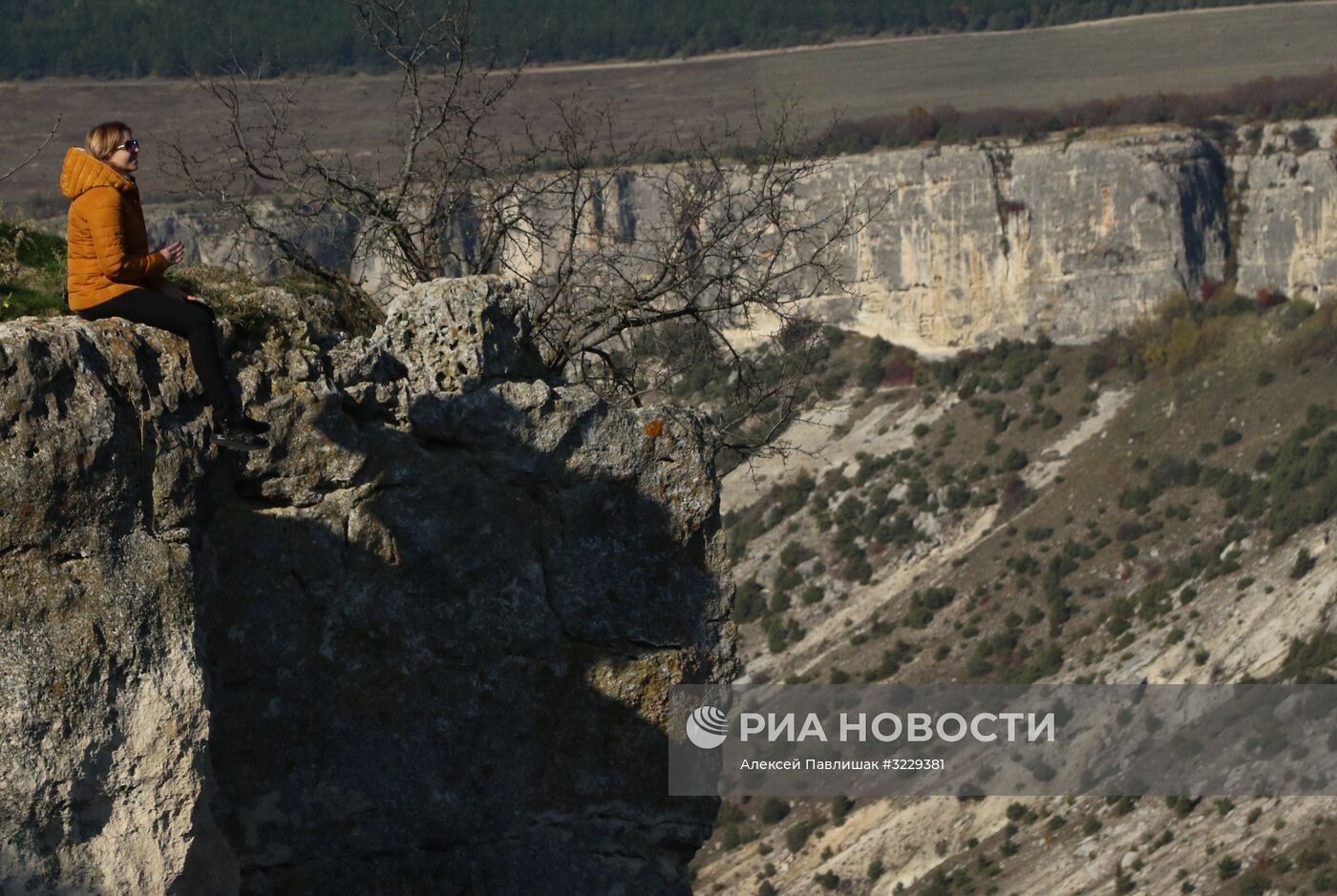 Пещерный город-крепость Чуфут-Кале в Крыму.