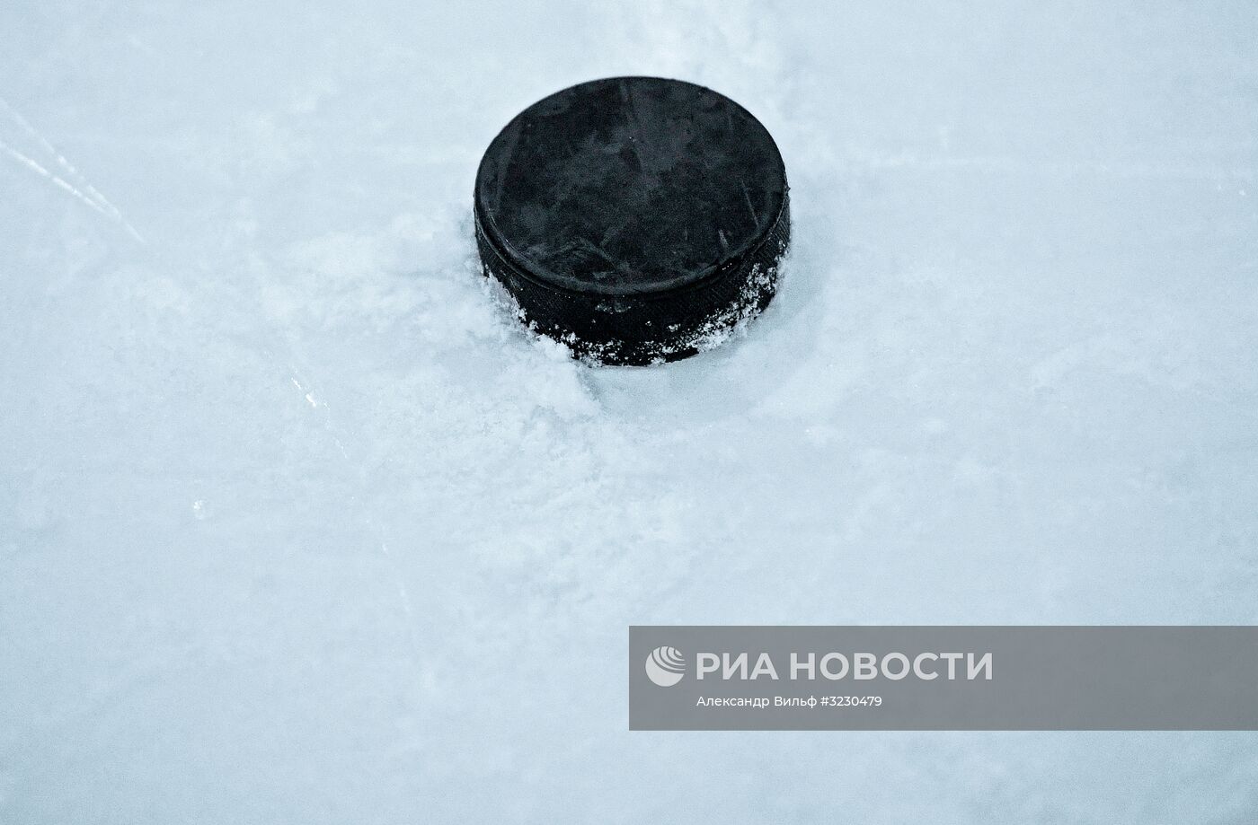 Хоккей. Тренировка национальной сборной России