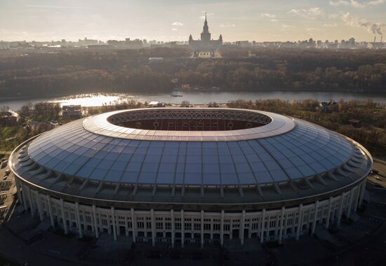 Стадион "Лужники" в Москве