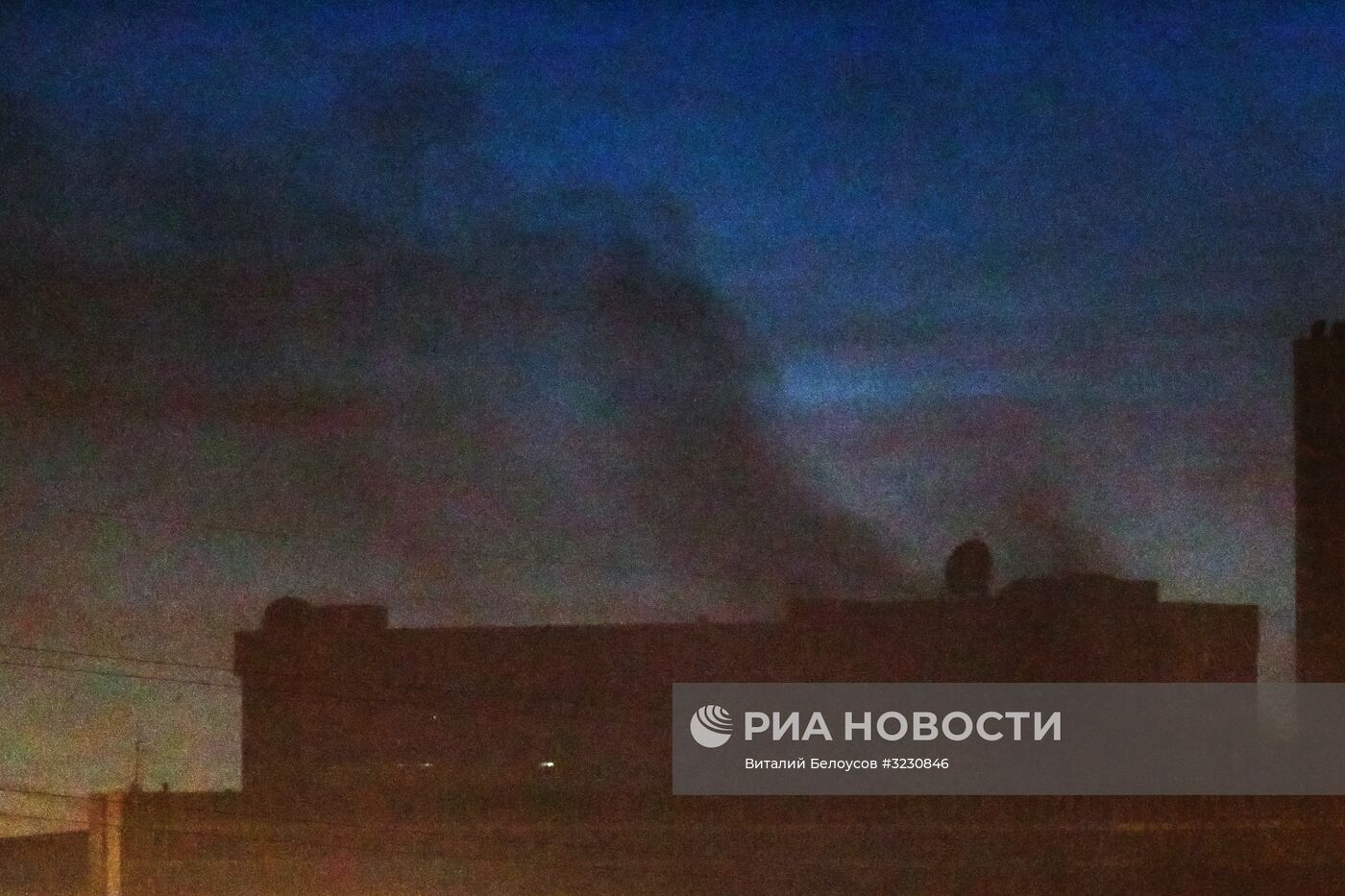 Возгорание на одном из технических объектов Службы внешней разведки РФ