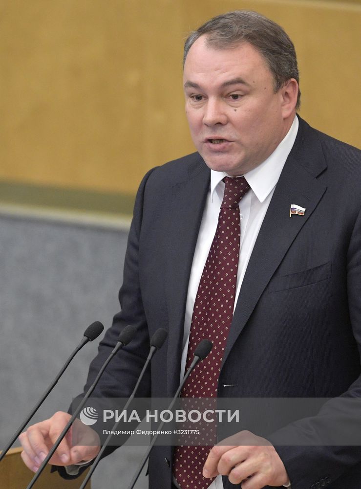 Пленарное заседание Госдумы РФ