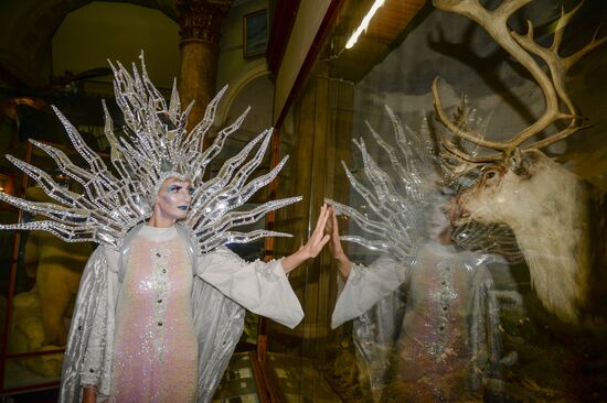 Представление новогоднего шоу братьев Запашных "Снежная королева" в Санкт-Петербурге