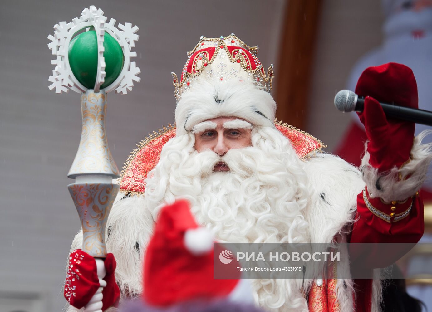 Дед Мороз из Великого Устюга посетил Томск