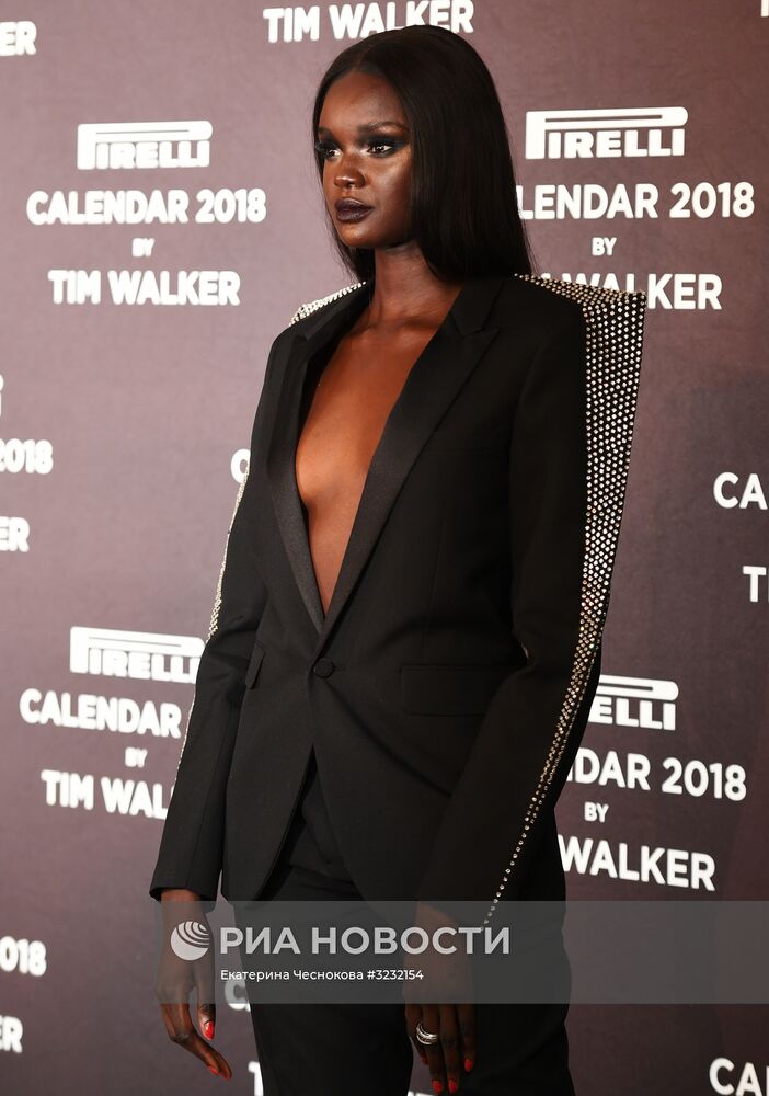 Представление нового календаря Pirelli 2018 года в Нью-Йорке