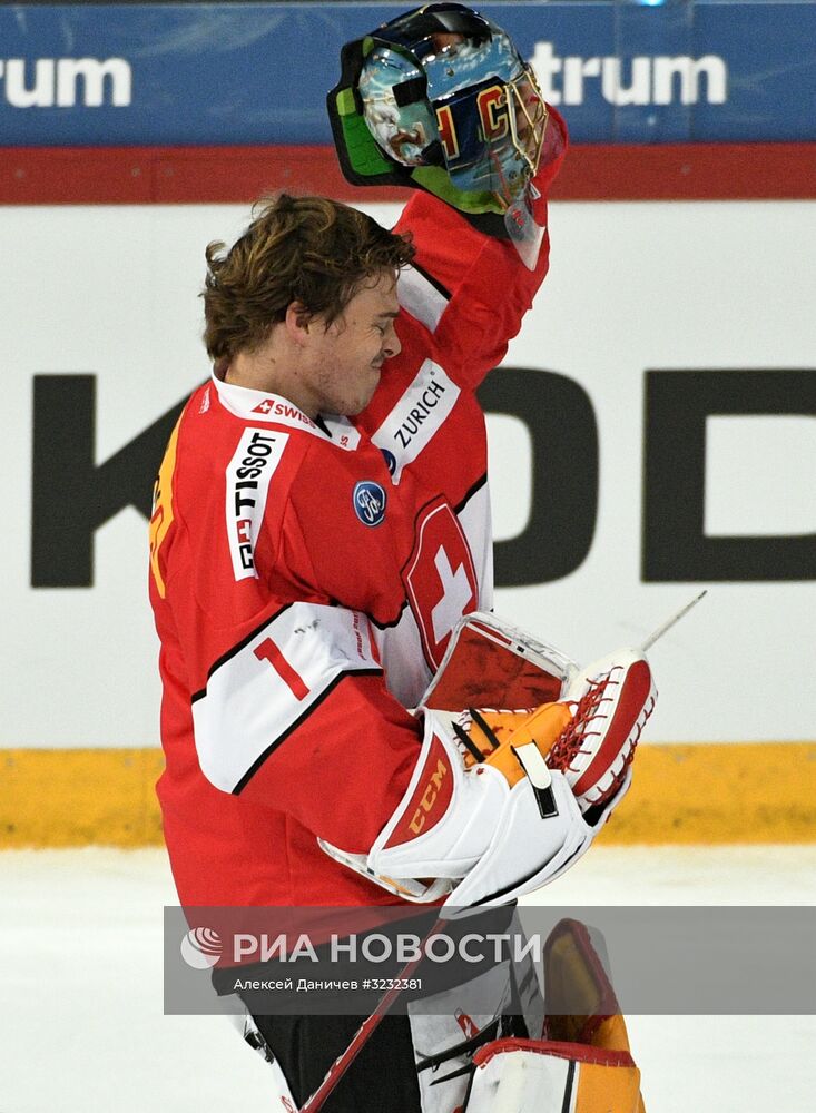 Хоккей. Кубок Карьяла. Матч Швейцария - Россия