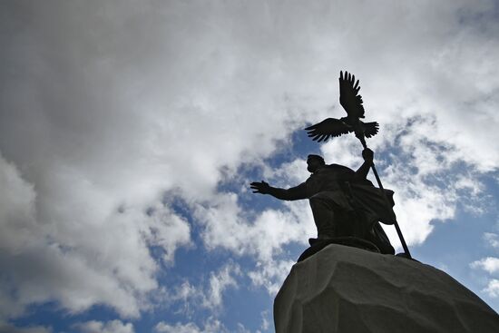 Открытие памятника Ивану III в Калуге