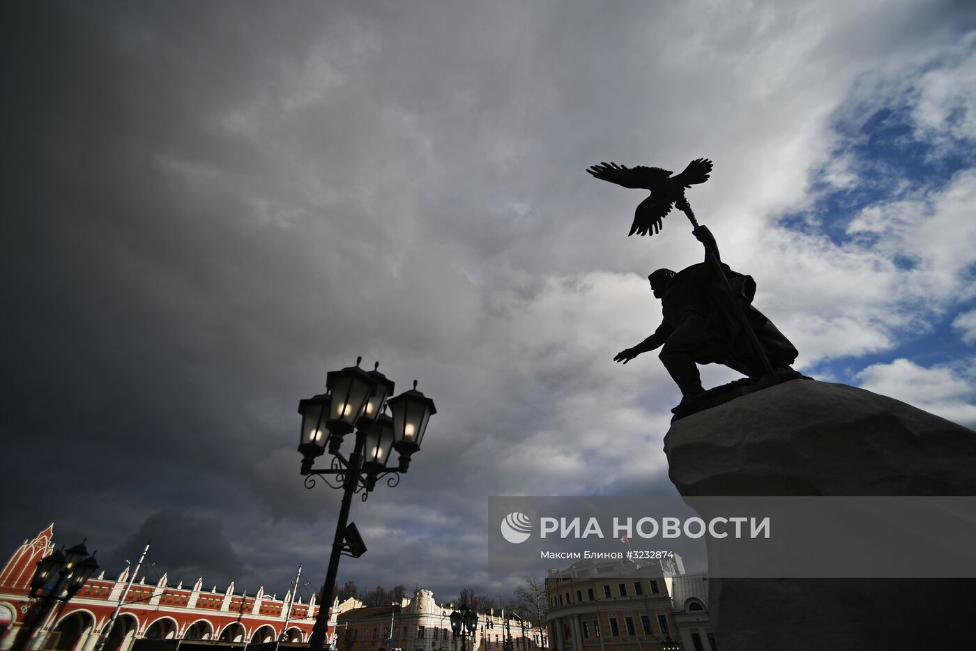 Открытие памятника Ивану III в Калуге