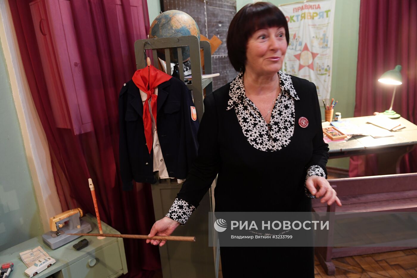 Экспозиция "Советская эпоха" в ДК посёлка ГЭС в Рыбинске