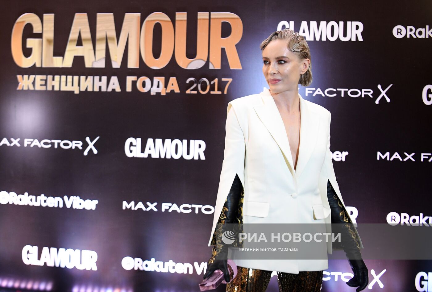 Церемония вручения премии "Женщина года" по версии журнала Glamour