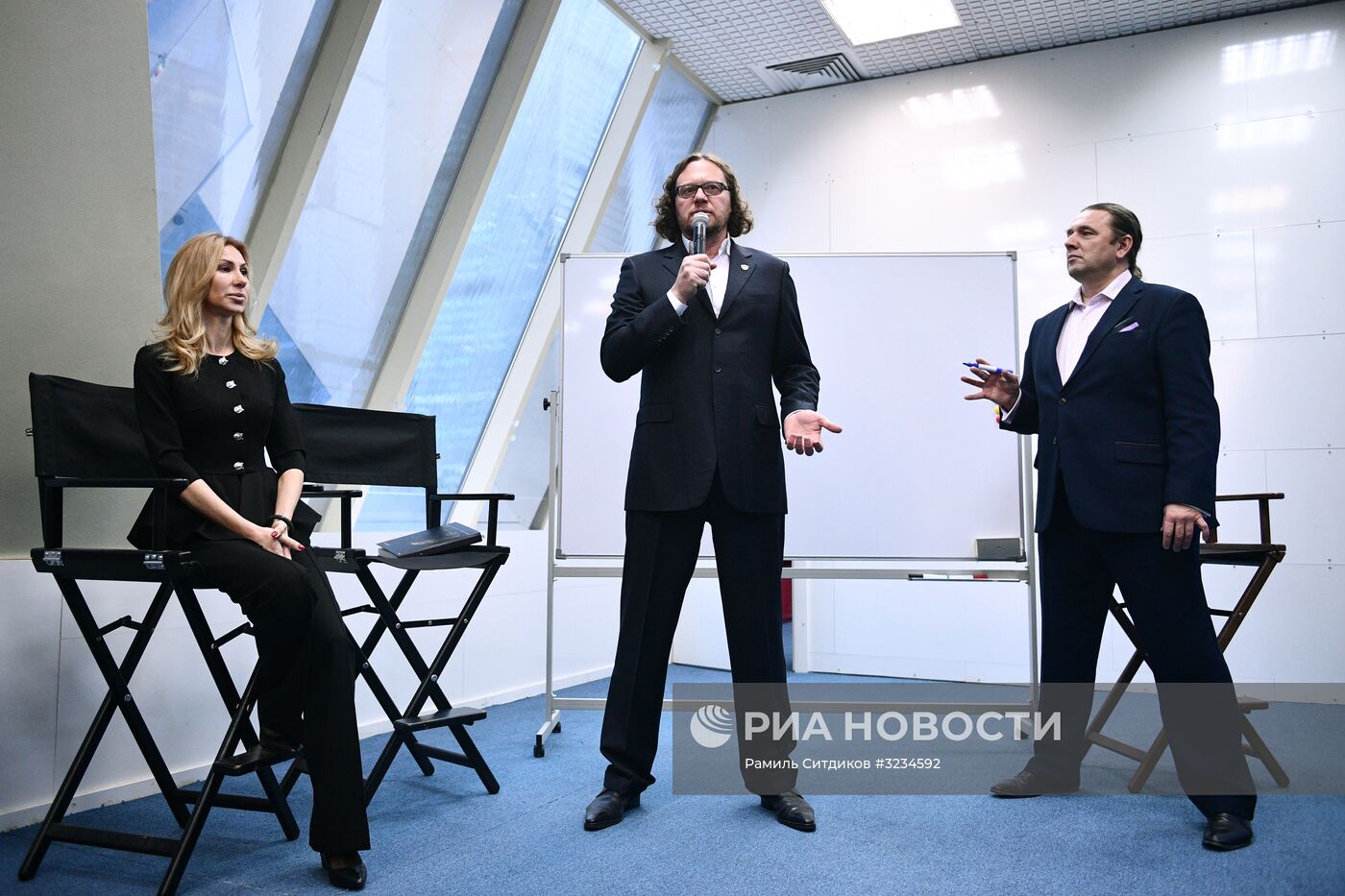 Пресс-конференция С. Полонского