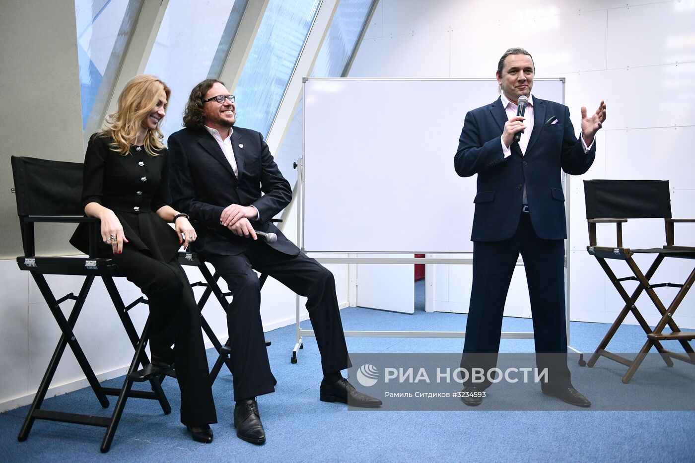 Пресс-конференция С. Полонского