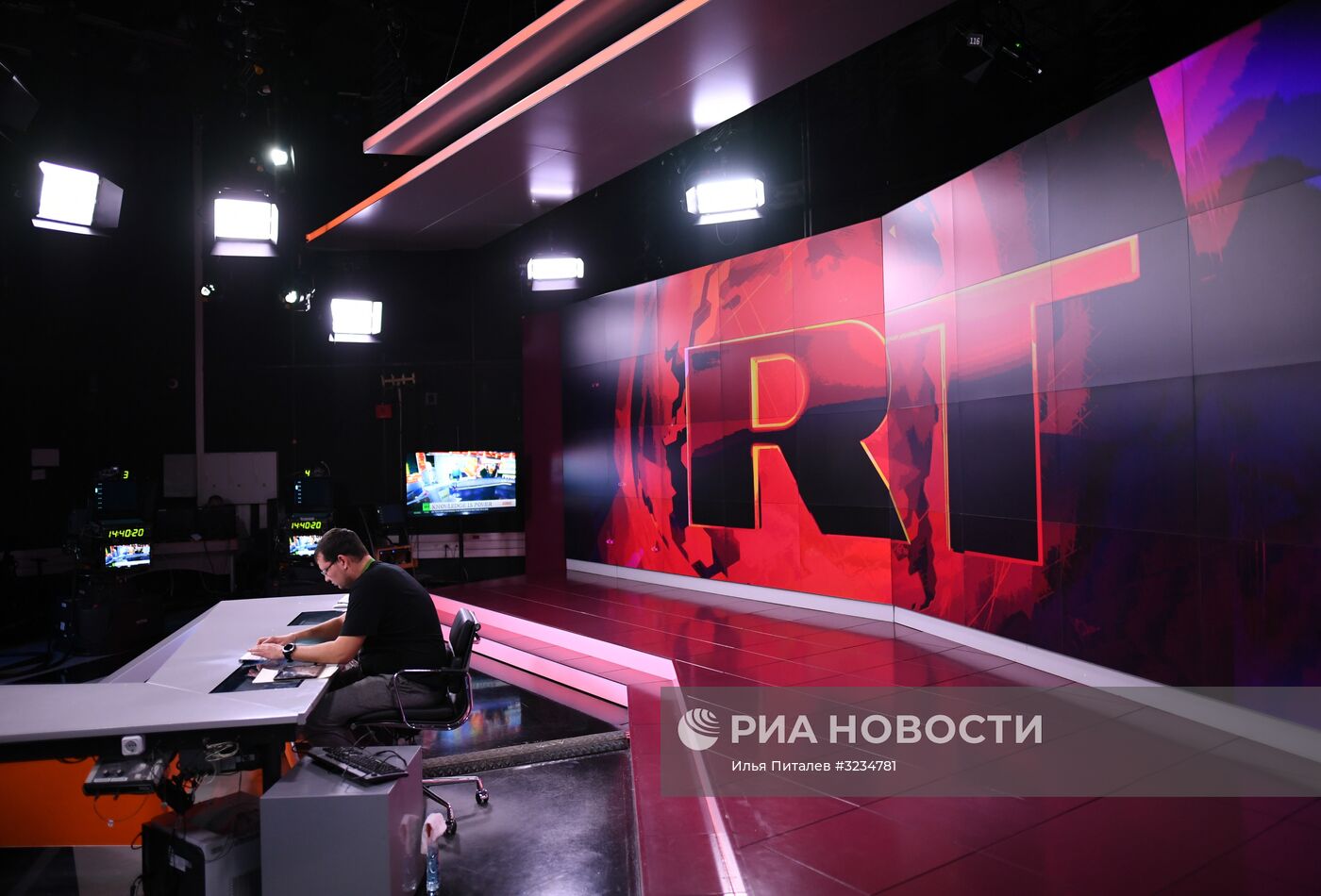 Офис телеканала RT в Москве