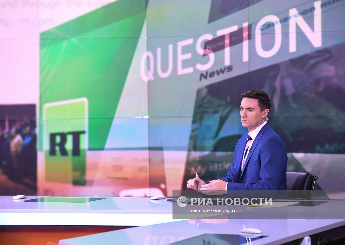 Офис телеканала RT в Москве